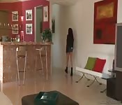 Teen babe home fucking