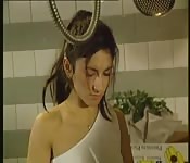Cu da fofinha é fodido na cozinha