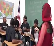 Correction center interracial gang bang