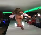 Hot Latina stripper