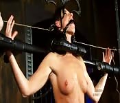 BDSM com a escrava sexual