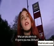 Hot Spanish redhead POV