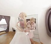VR PORN-HOT BRIDESMAID FUCK BEFORE WEDDING